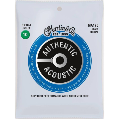 Martin Authentic Acoustic 80/20 Bronze Strings 10-47