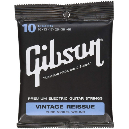 Gibson Gear Vintage Reissue Electric Guitar Strings 10-46
