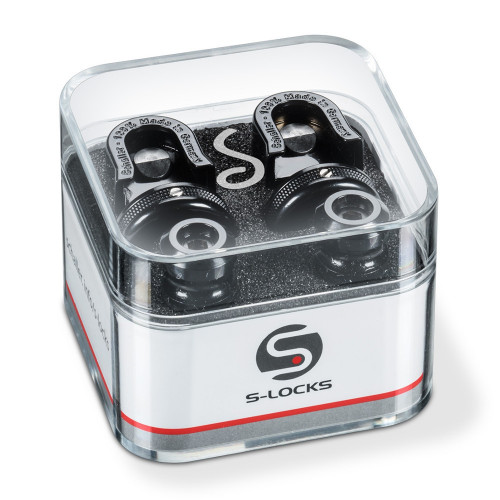 Schaller Strap Locks Cromado Preto