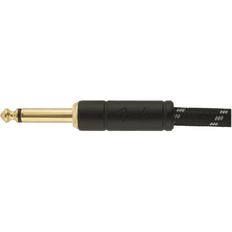 Fender Deluxe Series Instrument Cable 10\', Black Tweed