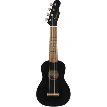 Fender Venice Soprano Ukulele - Black