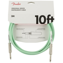 Fender Original Series Instrument Cable 10' - Surf Green