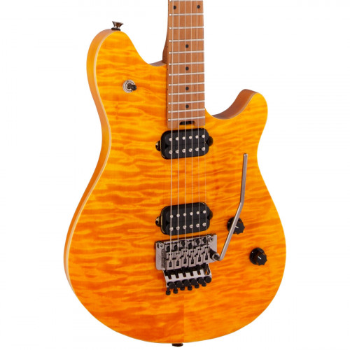 EVH Wolfgang WG Standard QM, Baked Maple - Amber