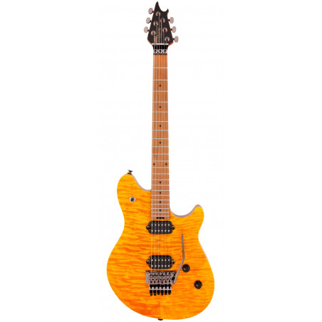 EVH Wolfgang WG Standard QM, Baked Maple - Amber