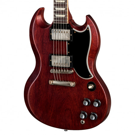 Gibson Custom 1961 Les Paul SG Standard Reissue Stop Bar - Cherry Red