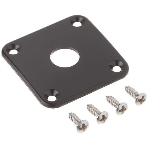 Gibson Gear Tampa Plástico Jack Plate, Preta