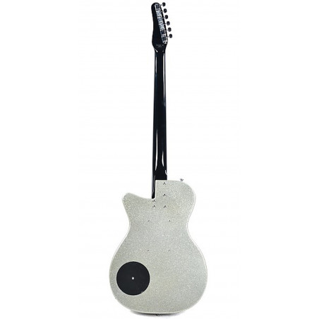 Danelectro Baritone - Silver Metal Flake