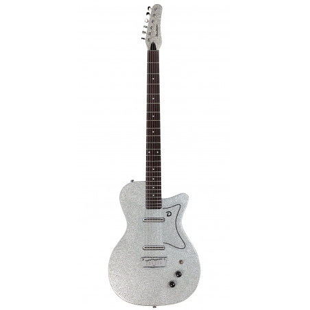Danelectro Baritone - Silver Metal Flake