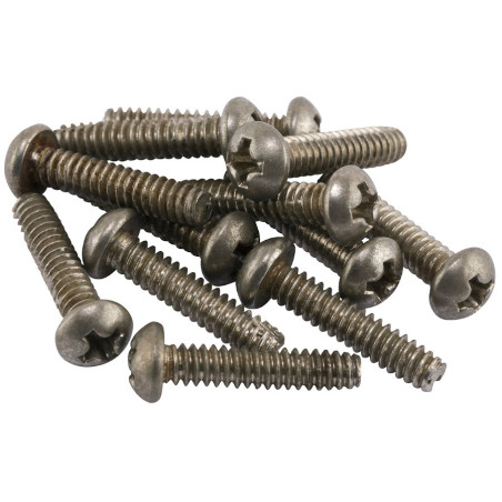 Fender Road Worn Pickup/Switch Mounting Screws (12)