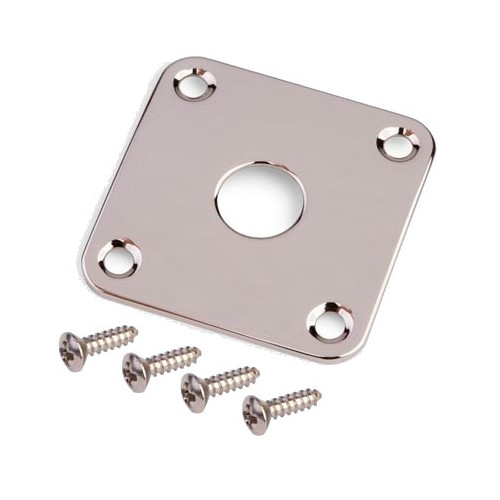 Gibson Gear Tampa Metal Jack Plate, Niquel