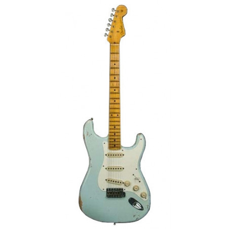 Fender Custom Shop Ltd. Ed. 1958 Strat Relic Super Faded/Aged Sonic Bl
