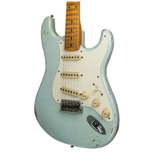 Fender Custom Shop Ltd. Ed. 1958 Strat Relic Super Faded/Aged Sonic Bl
