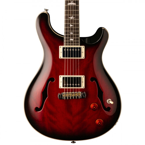 PRS SE Hollowbody II Fire Red Burst