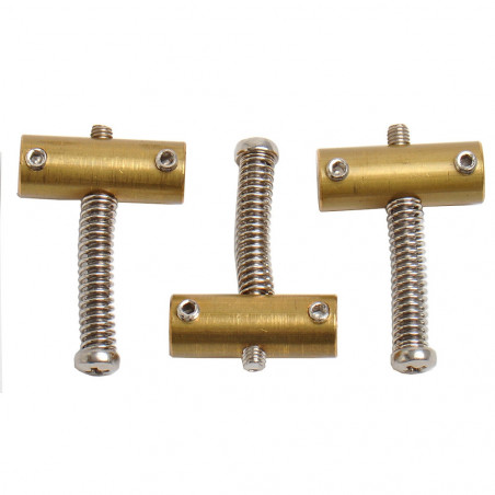Göldo TL-Type Bridge Saddles / Brass