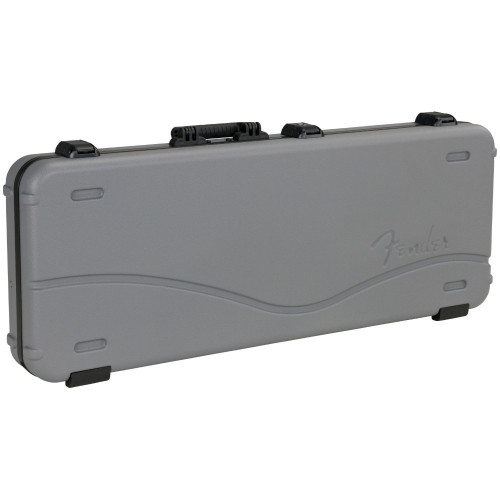 Fender Deluxe Molded Case - Strat/Tele - Silver