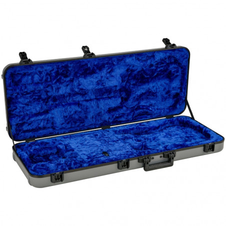Fender Deluxe Molded Case - Strat/Tele - Silver