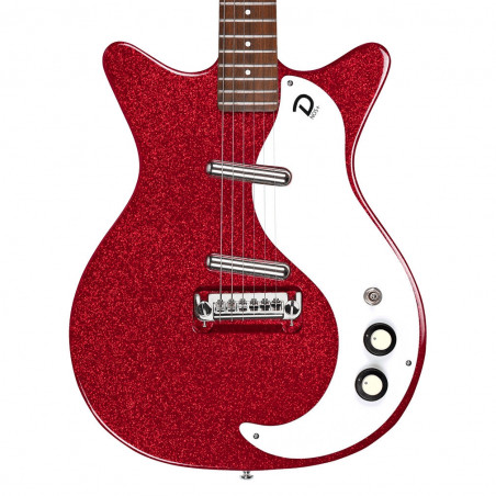 Danelectro 59M NOS+ Red Metalflake