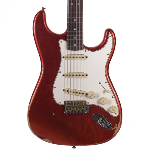 Fender Custom Shop Lim. Ed. 1964 Stratocaster RW Aged Candy Apple Red