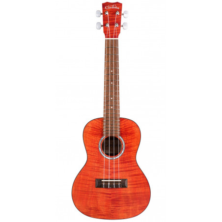 Cordoba 15CFM Concert Ukulele Satin - Rose Red