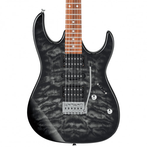 Ibanez GRX70QA Transparent Black Sunburst