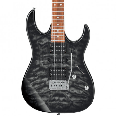 Ibanez GRX70QA Transparent Black Sunburst