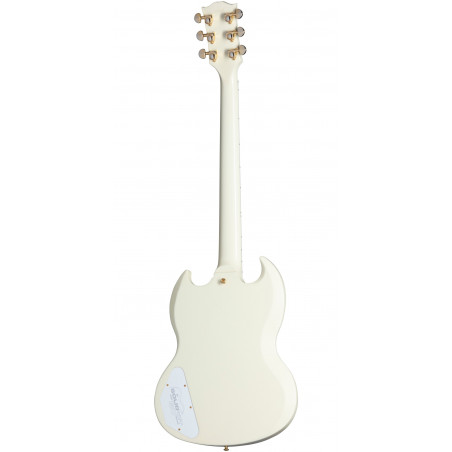 Gibson Custom 60th Ann 1961 Les Paul SG Custom Vibrola - Polaris White