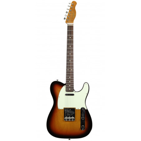 Xotic California Classic  XTC 3 Tone Burst Light Aged