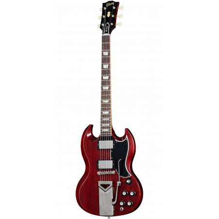 Gibson Custom 60th Ann. 1961 Les Paul SG Standard Vibrola - Cherry Red