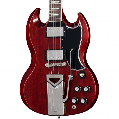 Gibson Custom 60th Ann. 1961 Les Paul SG Standard Vibrola - Cherry Red