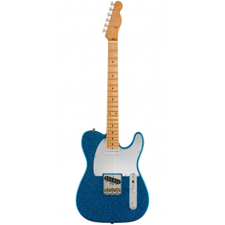 Fender J Mascis Telecaster, MN Bottle Rocket Blue Flake