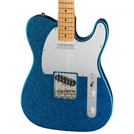 Fender J Mascis Telecaster, MN Bottle Rocket Blue Flake