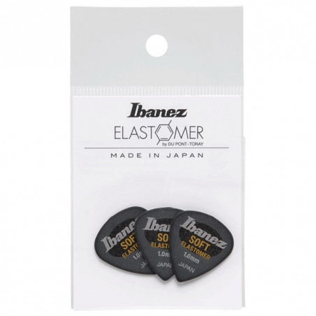 Ibanez Palhetas Elastomer Macias 1.0mm (3 un.)
