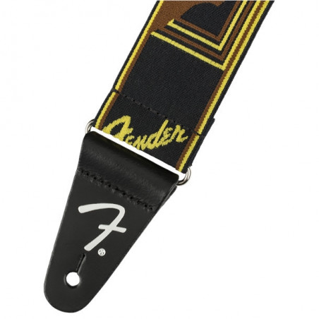 Fender Weighless Mono Strap, Yellow