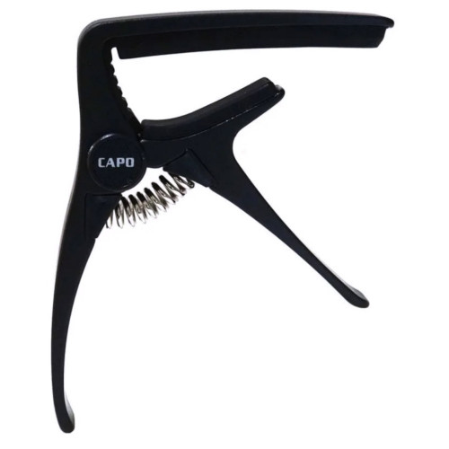 Aroma AC-20 Capo para guitarra eléctrica/acústica, Preto