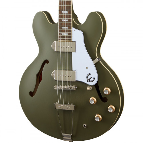 Epiphone Casino Worn - Worn Olive Drab