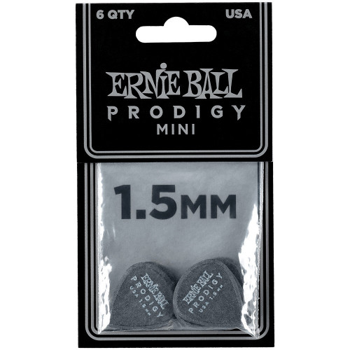 Ernie Ball Prodigy Mini Guitar Picks 1.5mm - 6pc