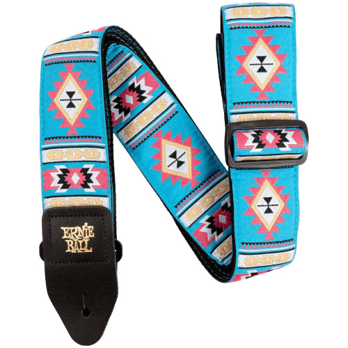 Ernie Ball Sedona Blue Jacquard Strap