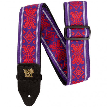Ernie Ball Correia Jacquard Royal Flush Red