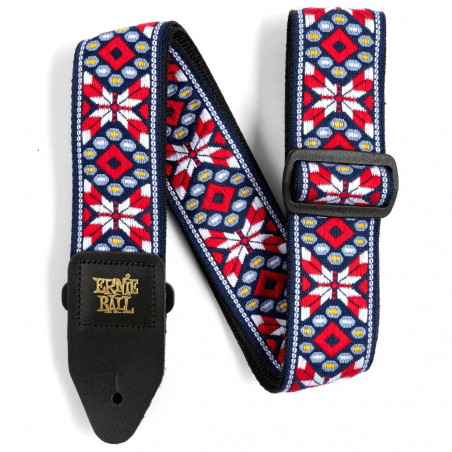 Ernie Ball Correia Jacquard Taos Fire Red