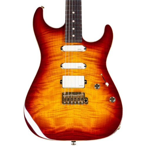 Suhr LTD Standard Legacy, Aged Cherry Burst, Ivory Pickups, Gotoh 510