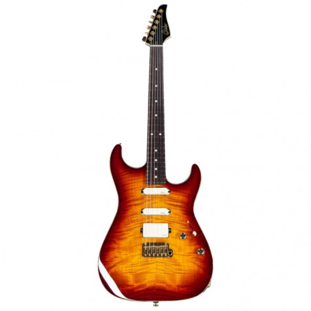 Suhr LTD Standard Legacy, Aged Cherry Burst, Ivory Pickups, Gotoh 510