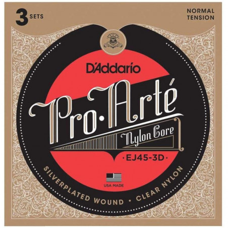 D'Addario EJ45-3D Pro-Arté