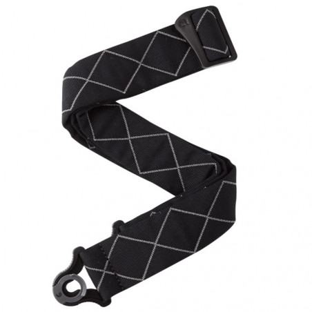 D’Addario Auto Lock Guitar Strap - Diamonds