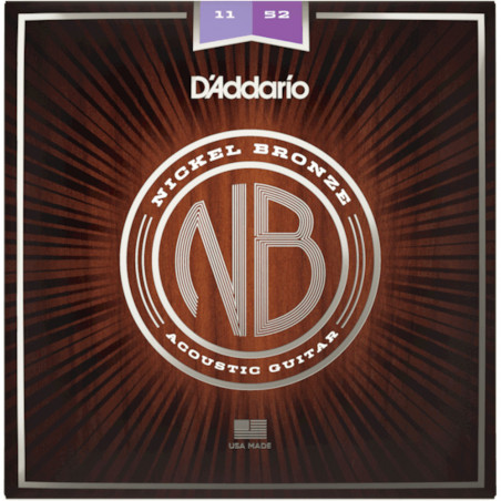 D’Addario NB1152 Nickel Bronze Acoustic