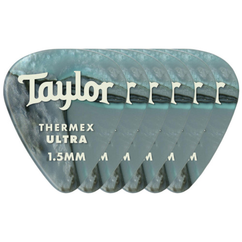 Taylor Premium 351 Thermex Guitar Picks, Abalone - 1.50mm, 6-Pack