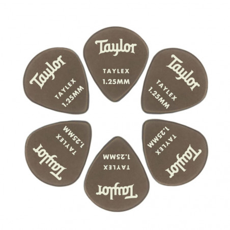 Taylor Palhetas Premium 651 Taylex, 6 un.