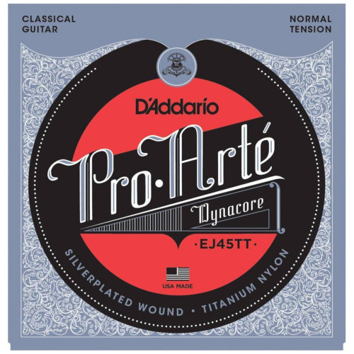 D'Addario EJ45TT Titanium Trebles, Normal Tension