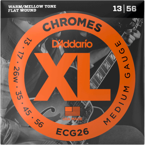D'Addario ECG26 Flatwound