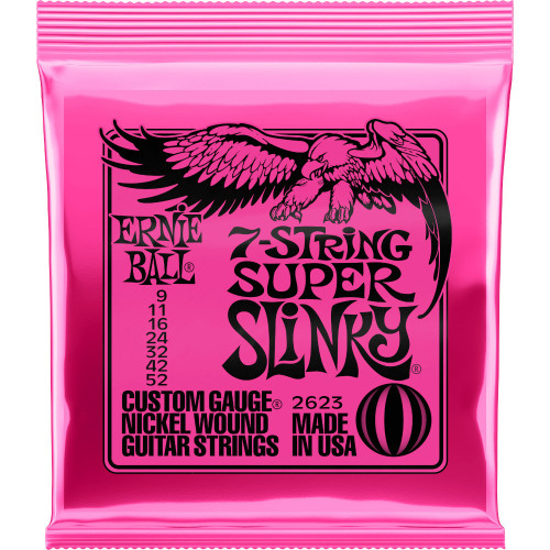 Ernie Ball 2623 7 String Super Slinky