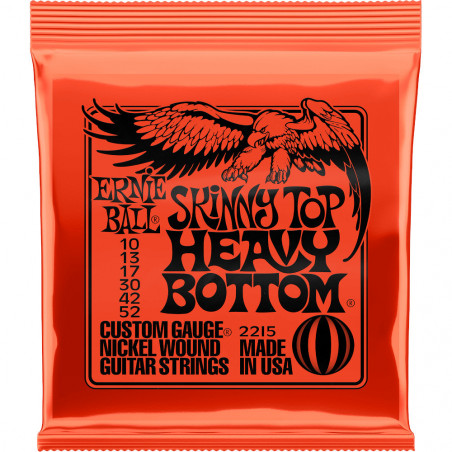 Ernie Ball 2215 Nickel Slinky Skinny Top Heavy Bottom